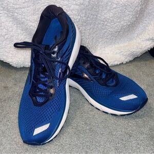 Brooks Men Ghost 12 Running Shoe, True Blue/Black US Size 13D, 1103161D455